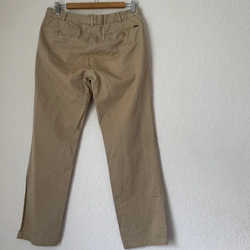 Polo Ralph Lauren Chino Pants Men 32x30 (30x28) Tan Khaki Straight Leg Cotton